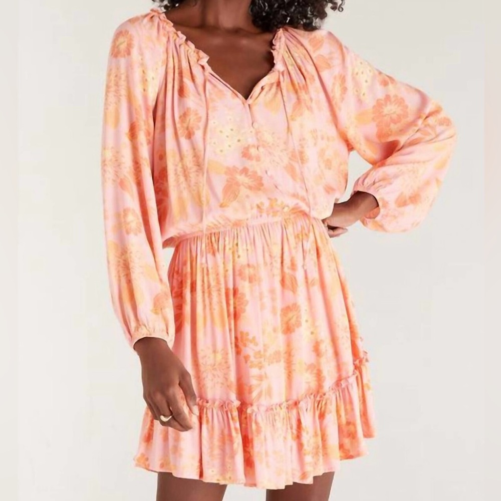 ☀️ Z Supply Montecito Dress in Sun-kissed Coral